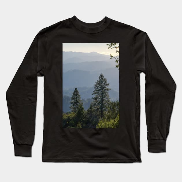 Napa Valley Hazy Afternoon Long Sleeve T-Shirt by DPattonPD